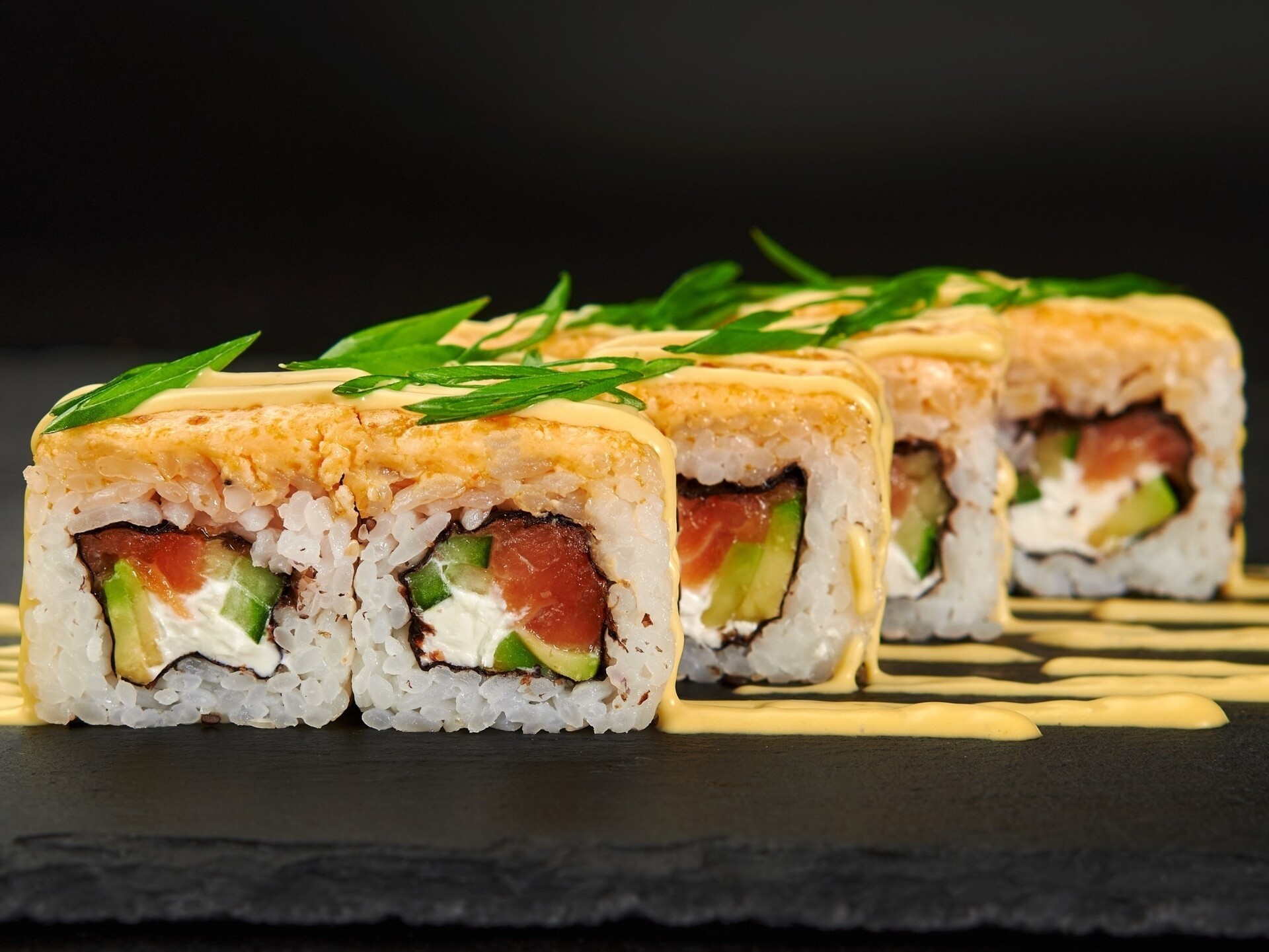 Запеченный с лососем 