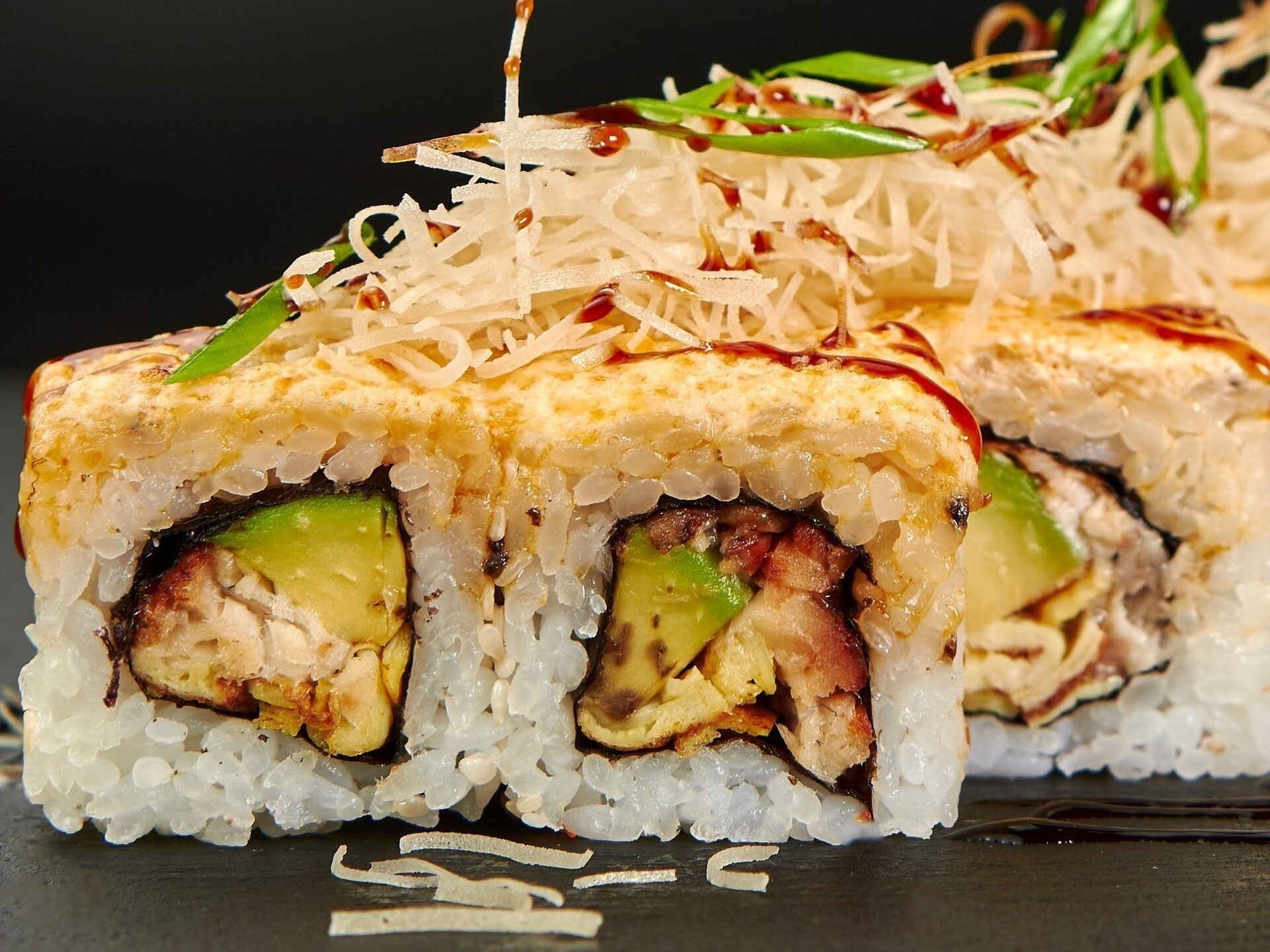 Запеченный с угрем