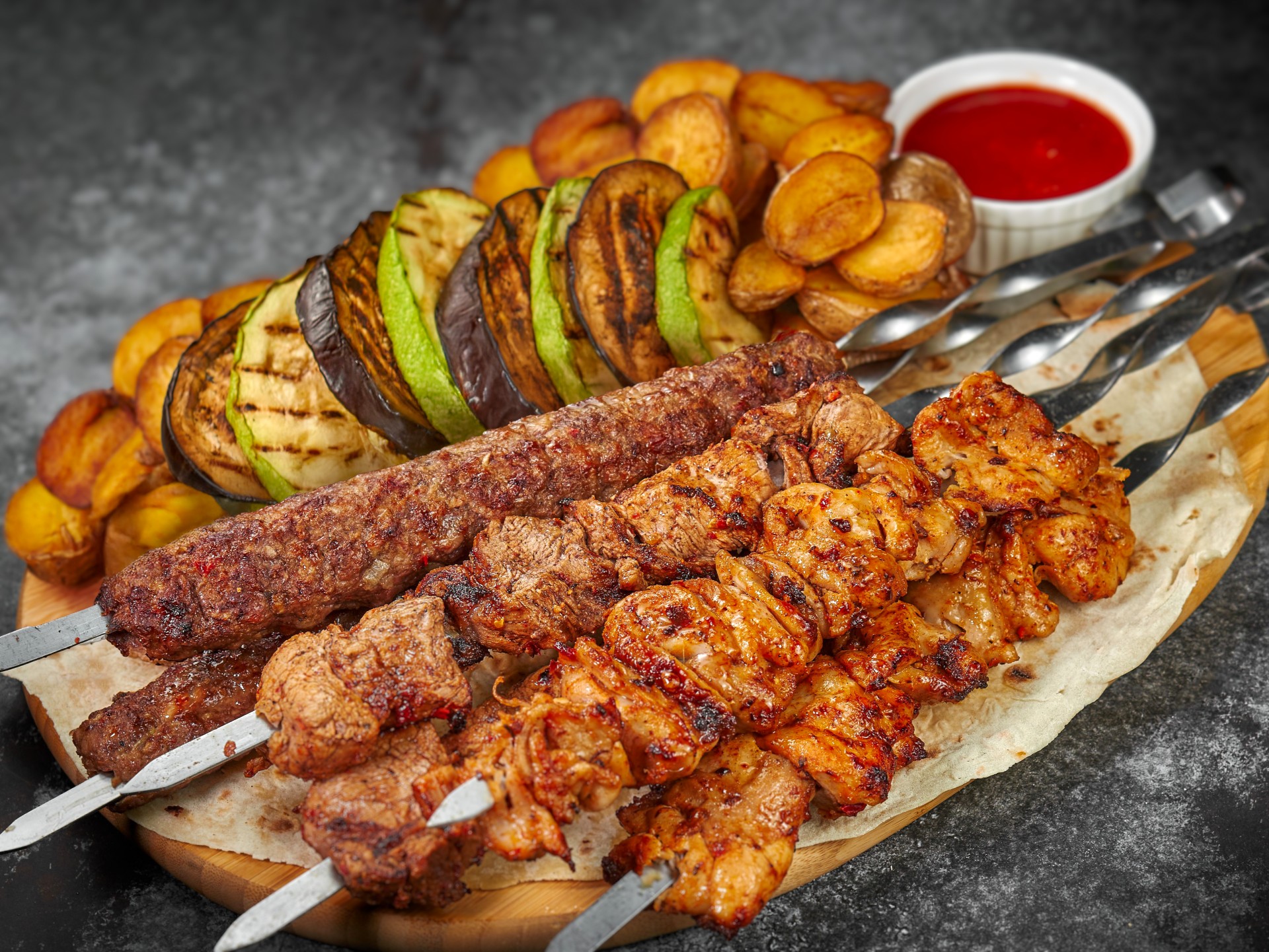 КОМБО Шеф кебаб на шестерых